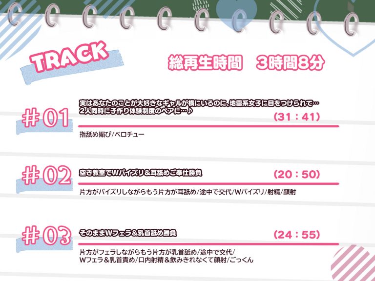 【3時間/Wオホ】国民の皆様！新法「子作り法案」が始まりました！〜強●ハーレム♪教え子のダウナーギャルとぐいぐい地雷系女子の媚び媚び奪い合いえっち〜 公式サンプル 5
