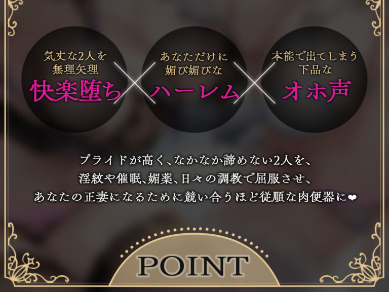 亡国のオホ声 二重奏〜催●×洗脳×淫紋…殺された方がマシな脳バグ裏切りチン媚び〜 公式サンプル 2