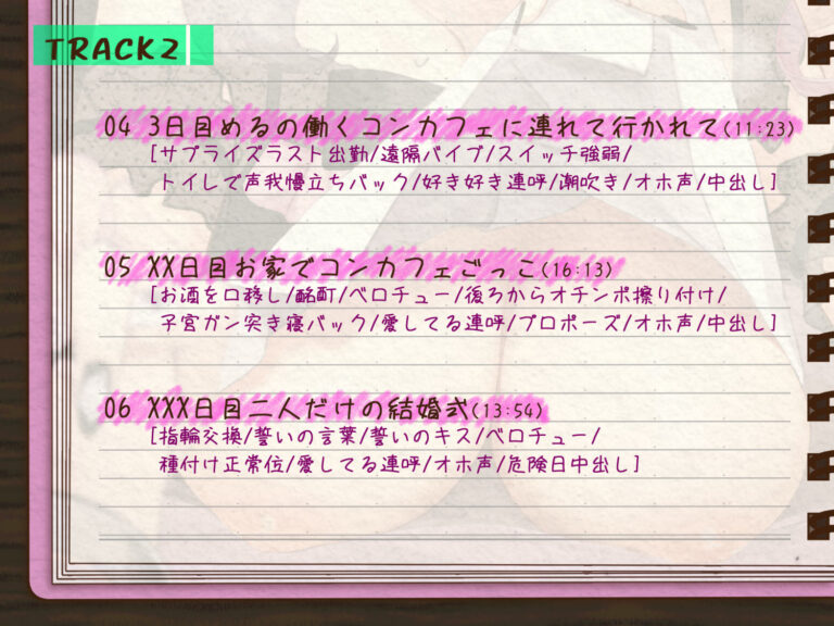 【媚びオホ/逆寝取られ】君しか勝たん♪ガチ恋監禁コンカフェ嬢の毎日ドロドロ溺愛ハメまくり共依存生活 公式サンプル 5