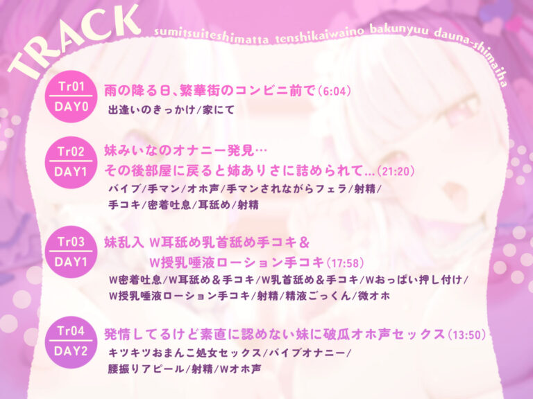 【W責め＆Wおほ】家賃はマンコで！？住み着いてしまった天使界隈の爆乳ダウナー姉妹は勝手にガチ恋ドMオナホに〜毎日ドスケベどろどろ媚び媚びオチンポ奪い合い生活〜 公式サンプル 5