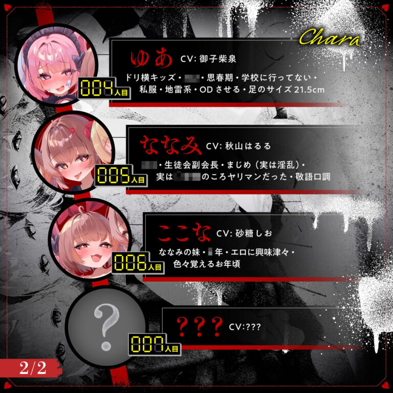 【無声喘ぎ×逆輪●×強●ハーレム】ヤリ部屋シェアチンポ2〜思春期J◯編〜【数珠繋ぎ】 公式サンプル 4