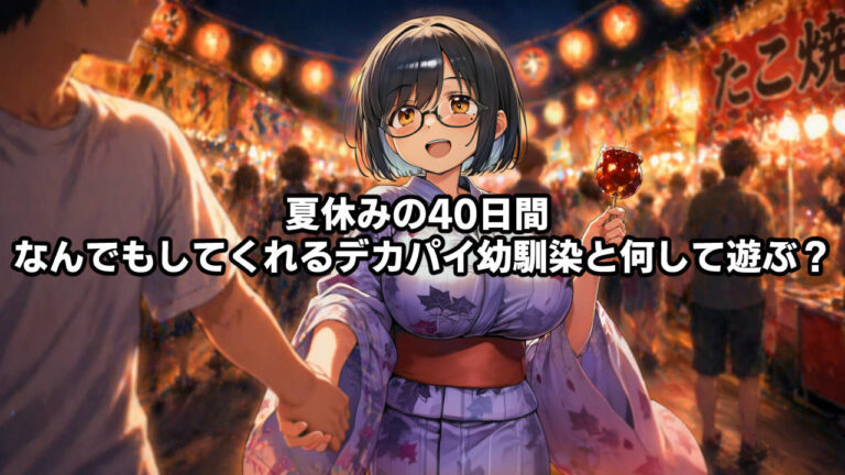 思春期の熱暴走〜デカパイ幼馴染と過ごす夏休み〜 公式サンプル 6