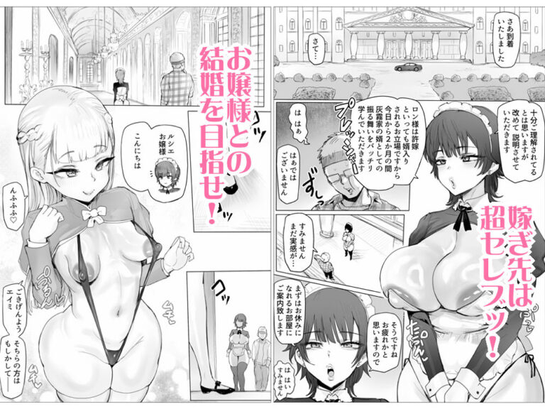 メイドで生ハメ練習したらお嬢様のコキ穴を攻略だ！ 公式サンプル 2