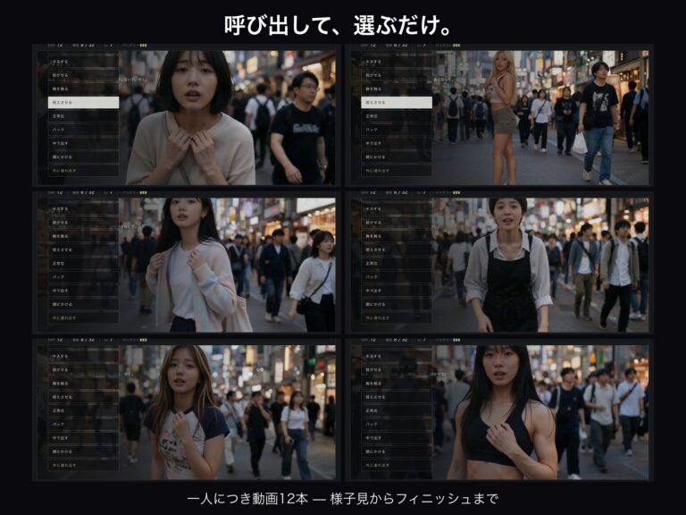 洗脳支配アプリで街中の女32人を調教してハーレム 公式サンプル 4
