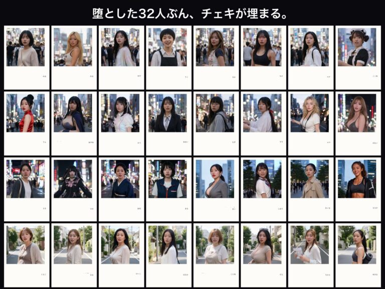 洗脳支配アプリで街中の女32人を調教してハーレム 公式サンプル 8