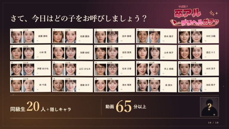 卒アルデリヘルガチャ〜あの子を今の姿とあの頃の姿で召喚する〜 公式サンプル 10