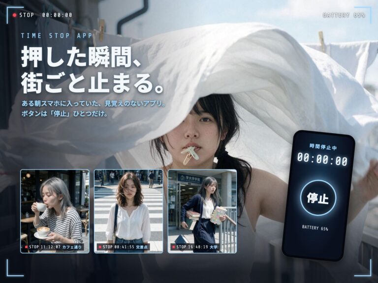 時間よ止まれ！街ゆく美女50人を止めてヤる 公式サンプル 1