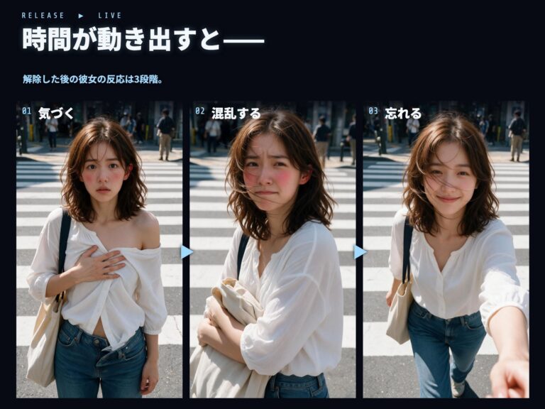 時間よ止まれ！街ゆく美女50人を止めてヤる 公式サンプル 9