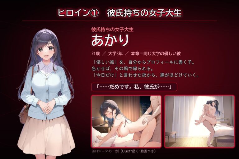 マッチングアプリーネトリー〜本命に隠れて、俺と会う4人の女〜 公式サンプル 5