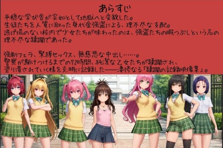 【スマホ対応】To L〇VE 校内ハンティング〜捕まえて・犯しつくせ！【全34シーンCC617枚以上】 公式サンプル 1