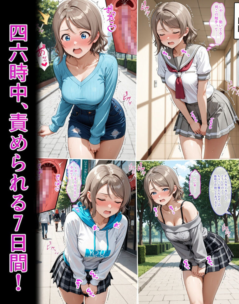 渡〇曜【イけばイくほど、成長する触手パンツ&プラグとの一週間+流出系シリーズ×3】 公式サンプル 2