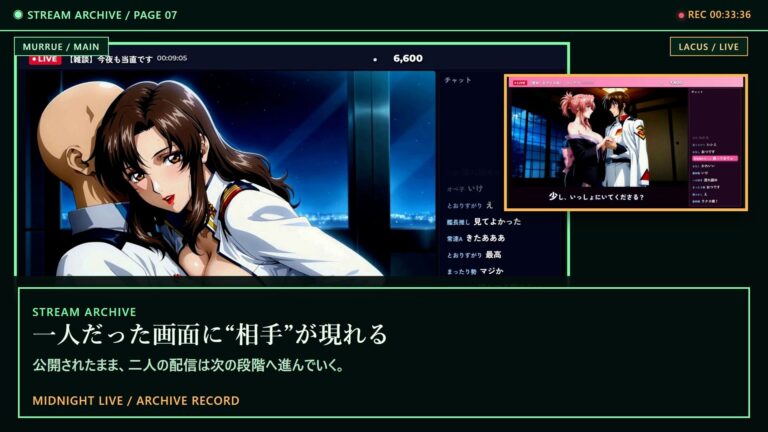深夜LIVE おやすみ前の歌配信×当直中です【4K60FPS】 公式サンプル 7
